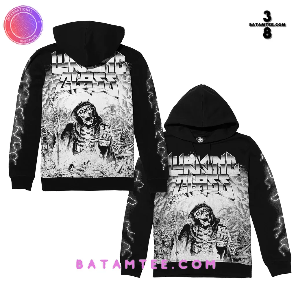 Lurking Class Death Cyborg Black Hoodie