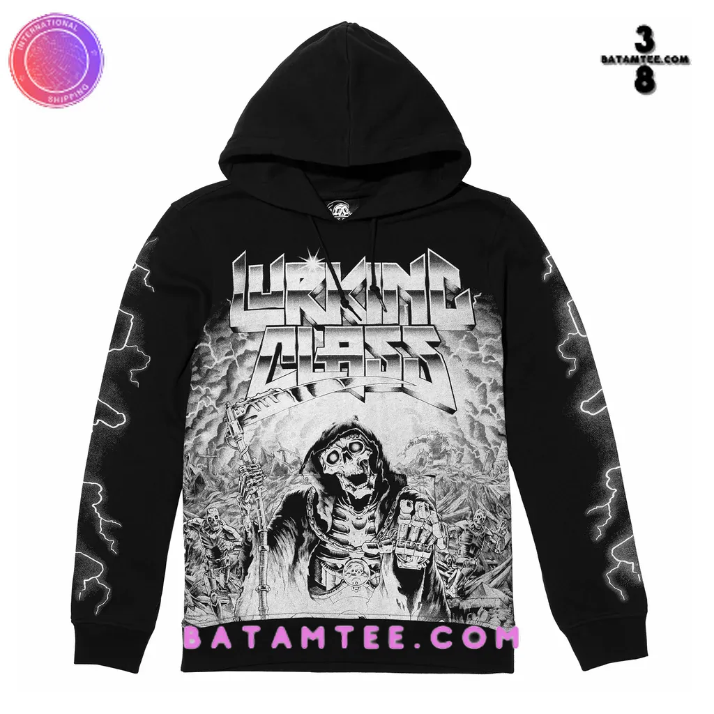 Lurking Class Death Cyborg Black Hoodie's Overview - Batamtee Shop - Threads & Totes: Your Style Destination