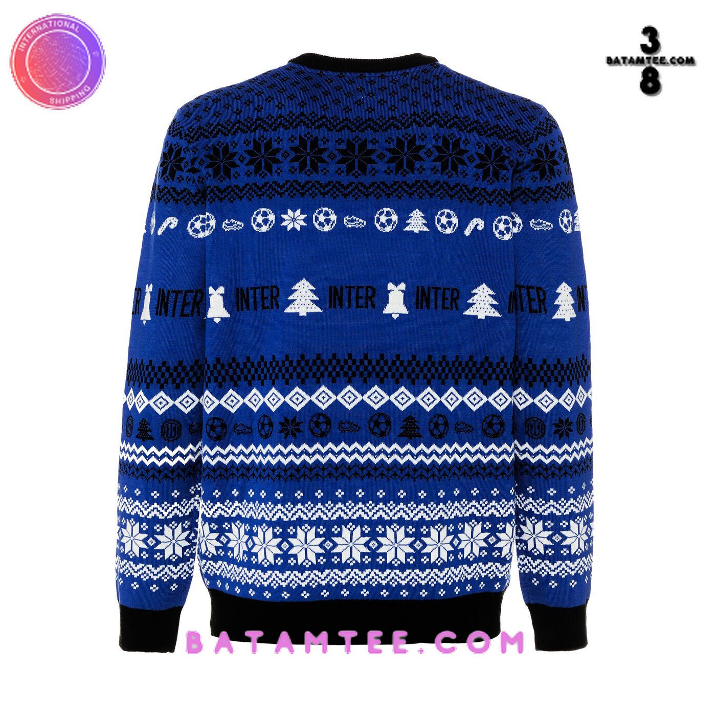 Inter Milan FC 2023 Christmas Jumper's Overview - Batamtee Shop - Threads & Totes: Your Style Destination