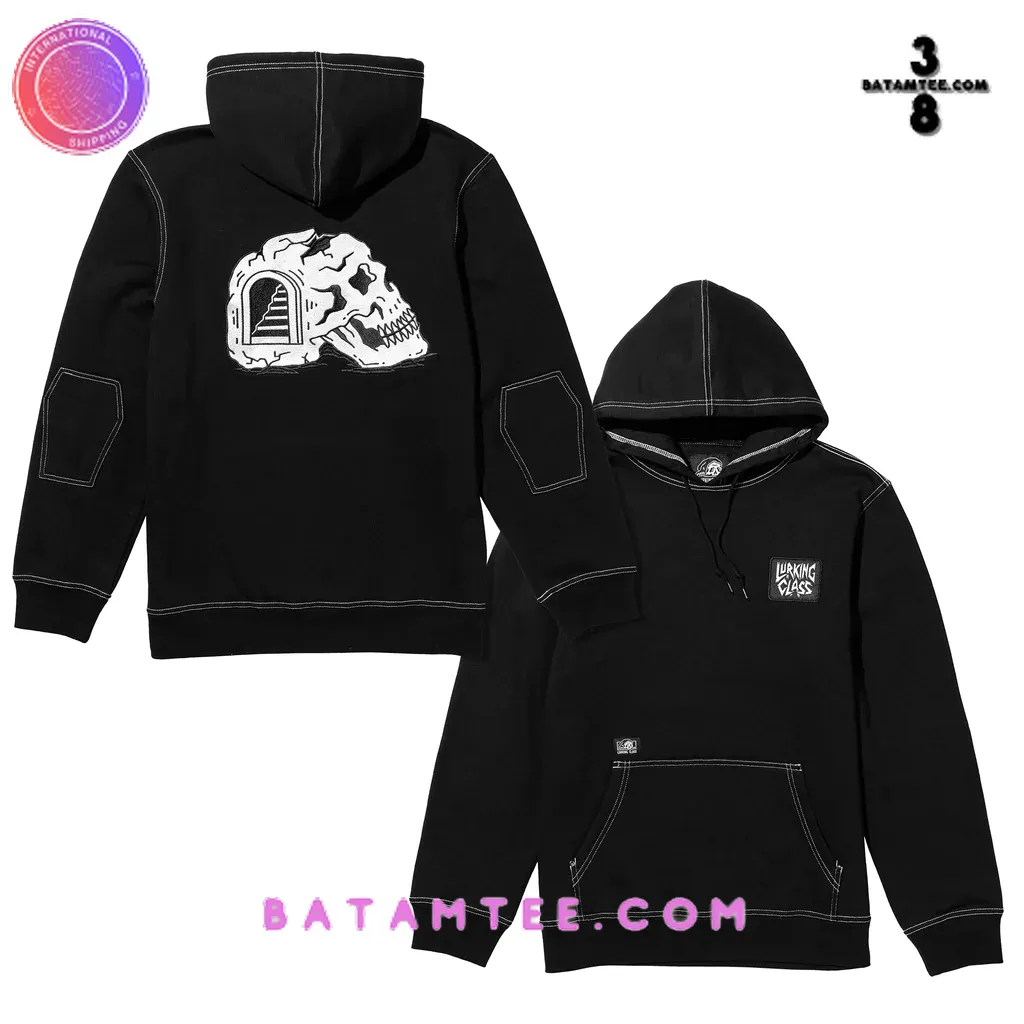 Lurking Class Do Not Enter Skull Black Hoodie