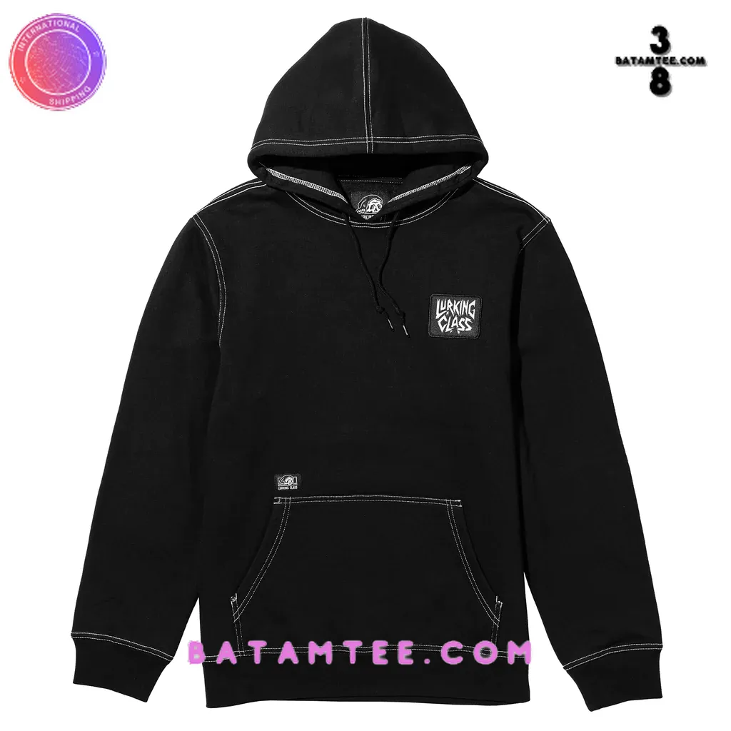 Lurking Class Do Not Enter Skull Black Hoodie