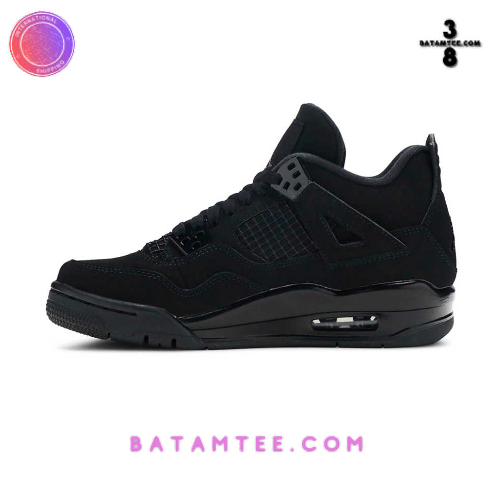 Air Jordan 4 Retro GS Black Cat's Overview - Batamtee Shop - Threads & Totes: Your Style Destination