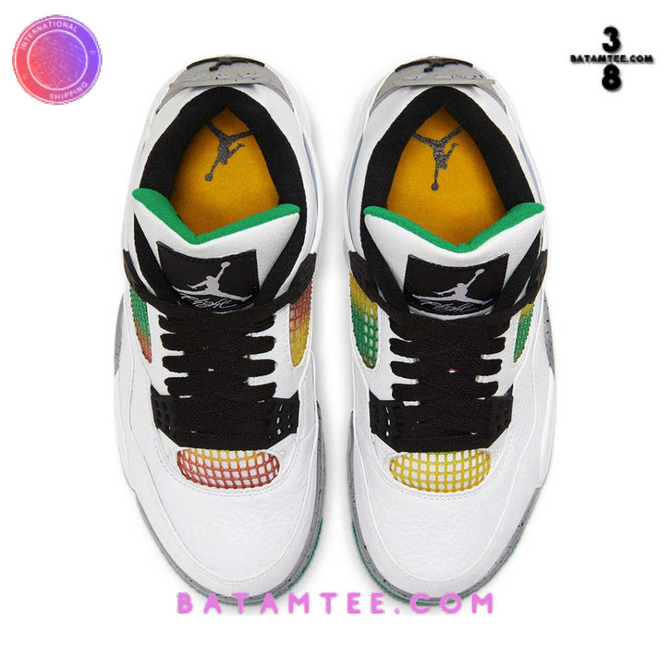 Air Jordan 4 Wmns Retro Rasta's Overview - Batamtee Shop - Threads & Totes: Your Style Destination