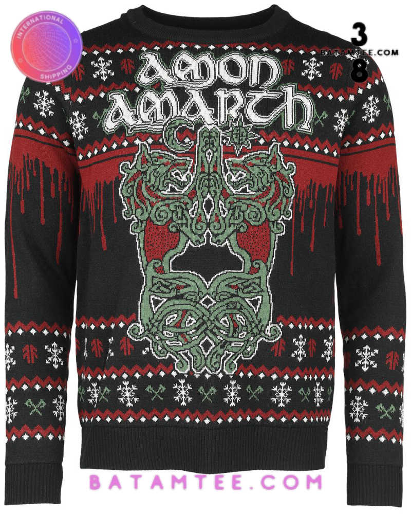 Amon Amarth Melodic Death Metal The Great Heathen Army Christmas Jumper's Overview - Batamtee Shop - Threads & Totes: Your Style Destination