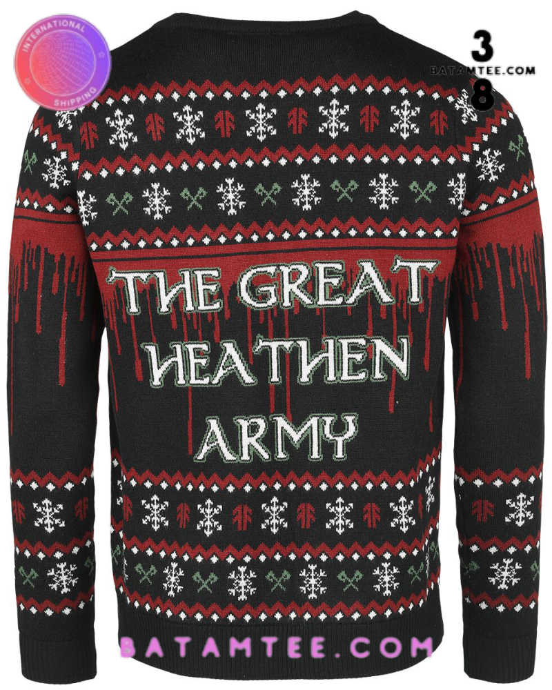 Amon Amarth Melodic Death Metal The Great Heathen Army Christmas Jumper's Overview - Batamtee Shop - Threads & Totes: Your Style Destination