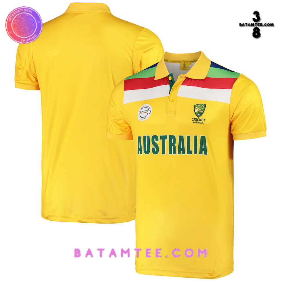 Australia ICC Mens Cricket World Cup Retro Polo Shirt's Overview - Batamtee Shop - Threads & Totes: Your Style Destination