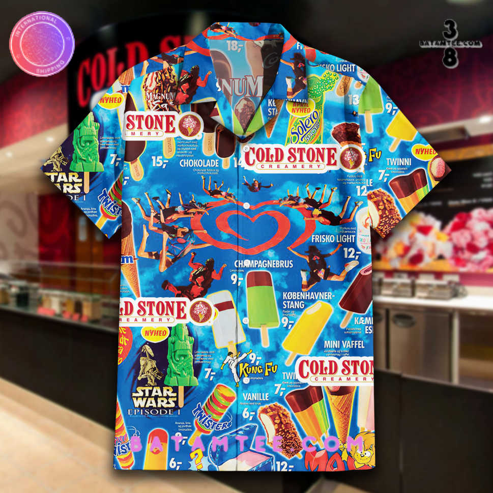 Cold Stone Creamery Ice Cream Hawaiian Set's Overview - Batamtee Shop - Threads & Totes: Your Style Destination