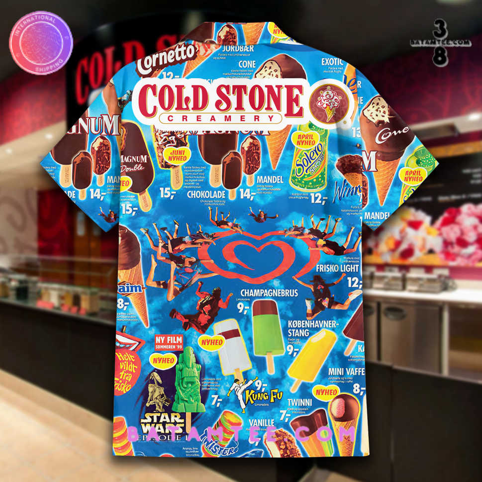 Cold Stone Creamery Ice Cream Hawaiian Set's Overview - Batamtee Shop - Threads & Totes: Your Style Destination