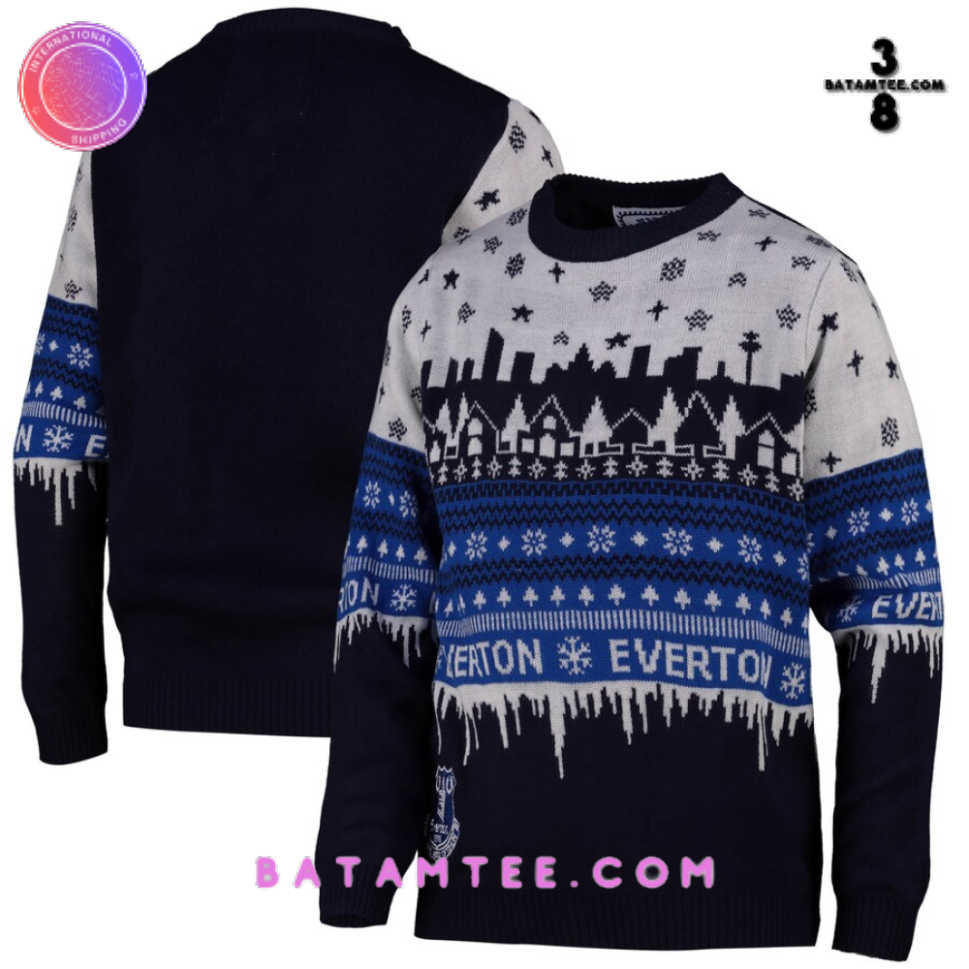 Everton Retro Blue Christmas Jumper's Overview - Batamtee Shop - Threads & Totes: Your Style Destination