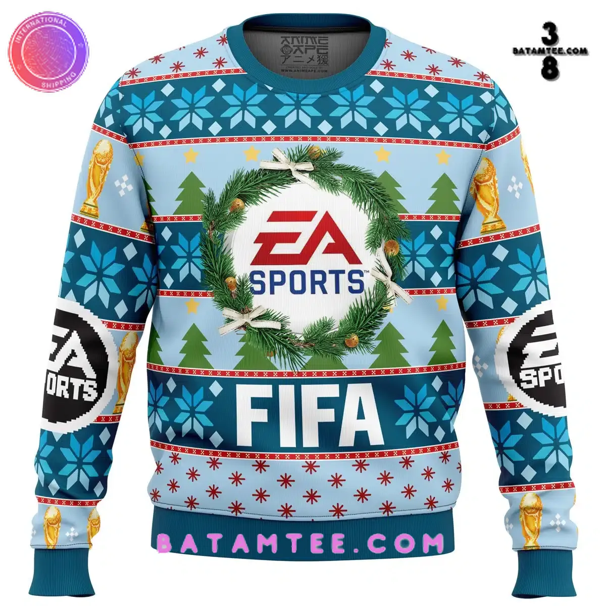 Winter Sweater Home Kit EAFC's Overview - Batamtee Shop - Threads & Totes: Your Style Destination