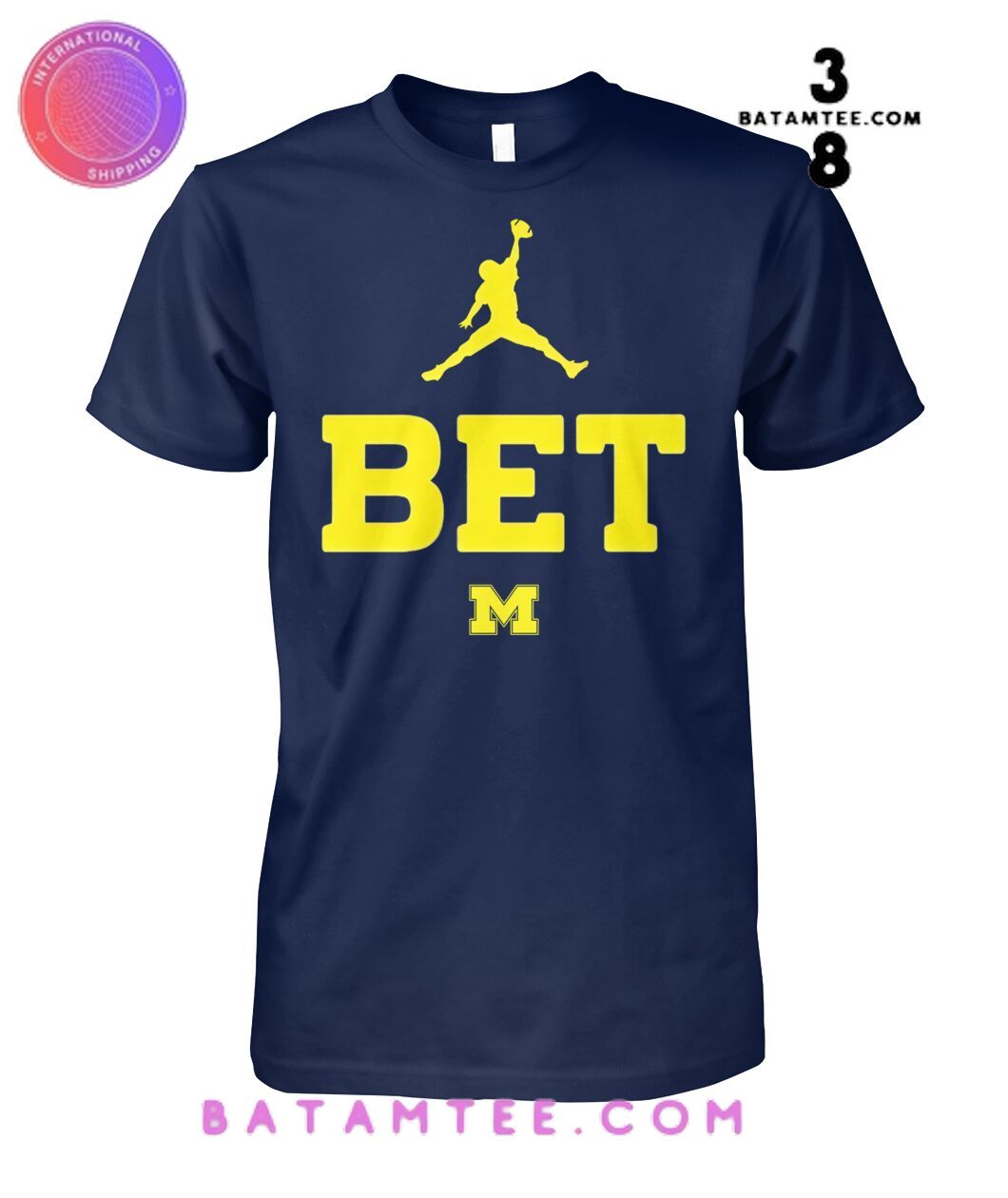 Air Jordan Michigan Bet Shirt