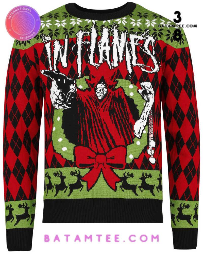 In Flames Metal Band Foregone Christmas Jumper's Overview - Batamtee Shop - Threads & Totes: Your Style Destination