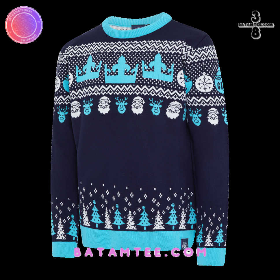 Manchester City Treble Kings Christmas Jumper's Overview - Batamtee Shop - Threads & Totes: Your Style Destination