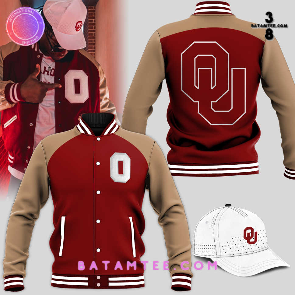 Oklahoma Sooners Football Combo Bomber Jacket, Cap's Overview - Batamtee Shop - Threads & Totes: Your Style Destination