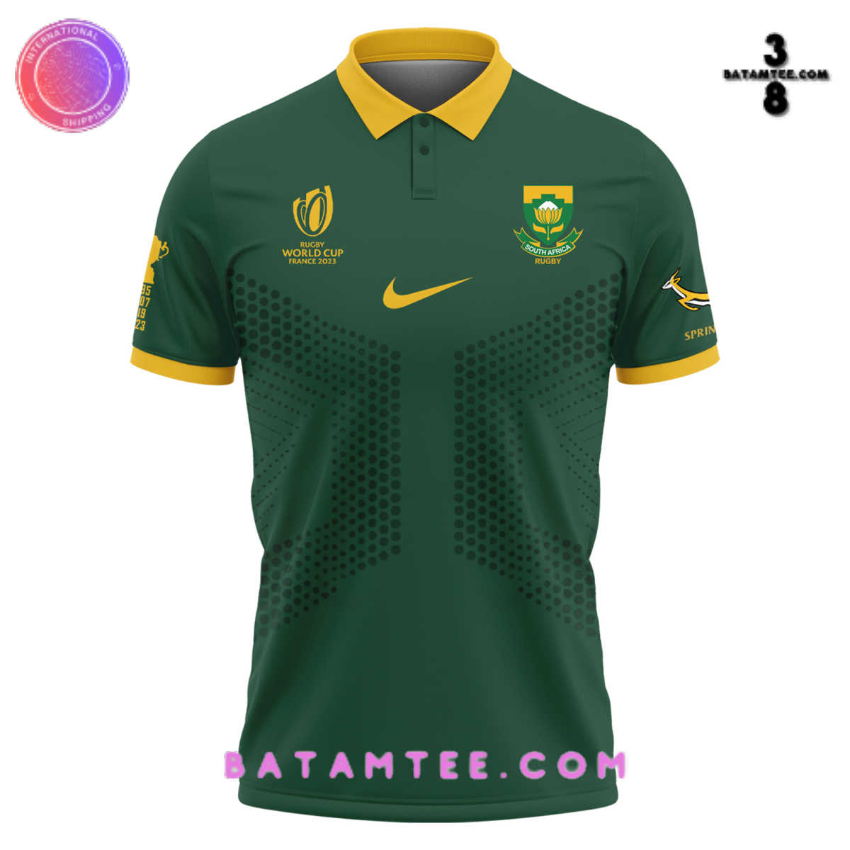 South Africa Rugby World Cup 2023 Road To Champions Polo Shirt's Overview - Batamtee Shop - Threads & Totes: Your Style Destination