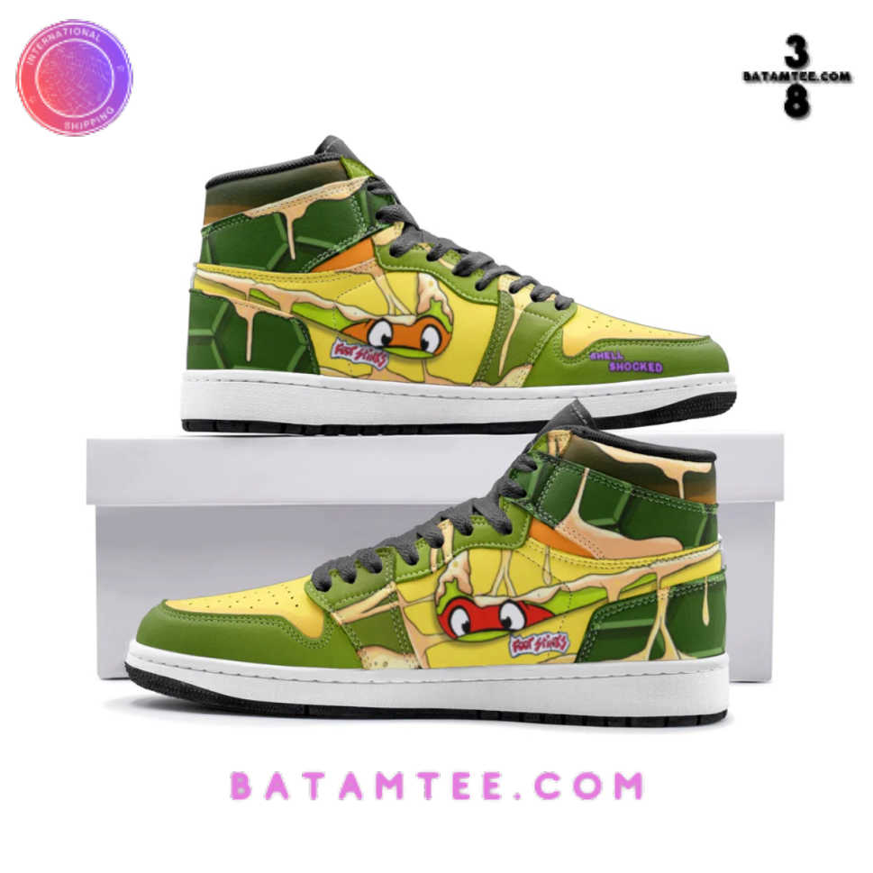 Teenage Mutant Ninja Turtles Shell Shocked Air Jordan 1 Shoes's Overview - Batamtee Shop - Threads & Totes: Your Style Destination