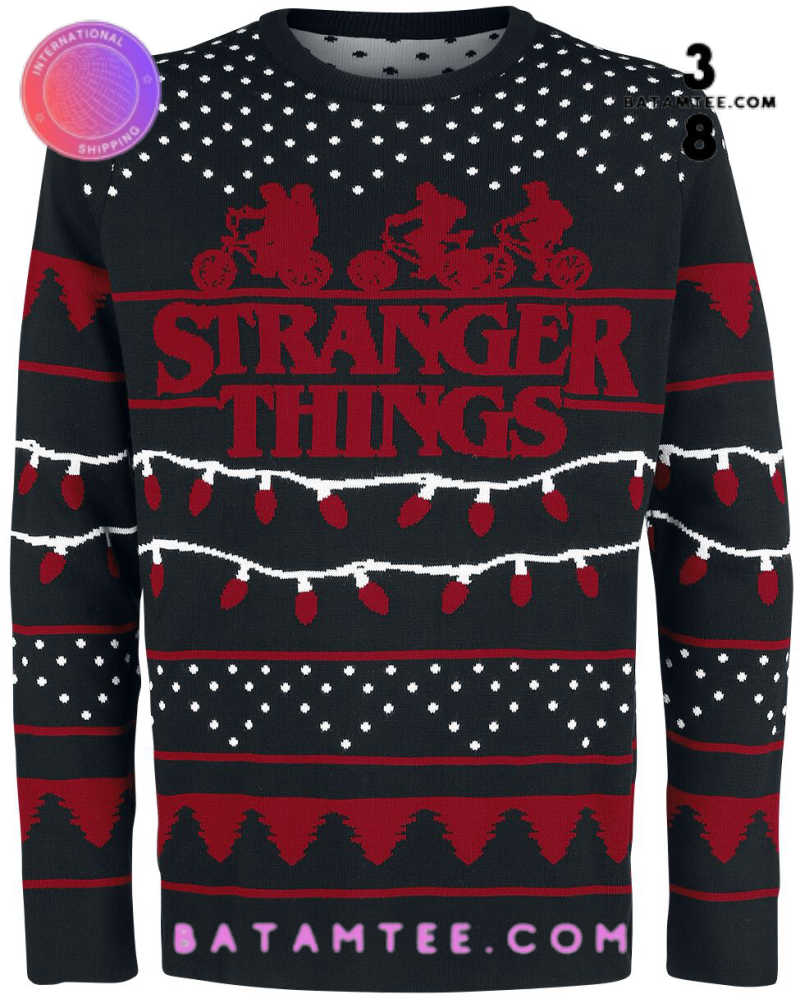 The Stranger Things Stranger Xmas Upside Down Christmas Jumper's Overview - Batamtee Shop - Threads & Totes: Your Style Destination