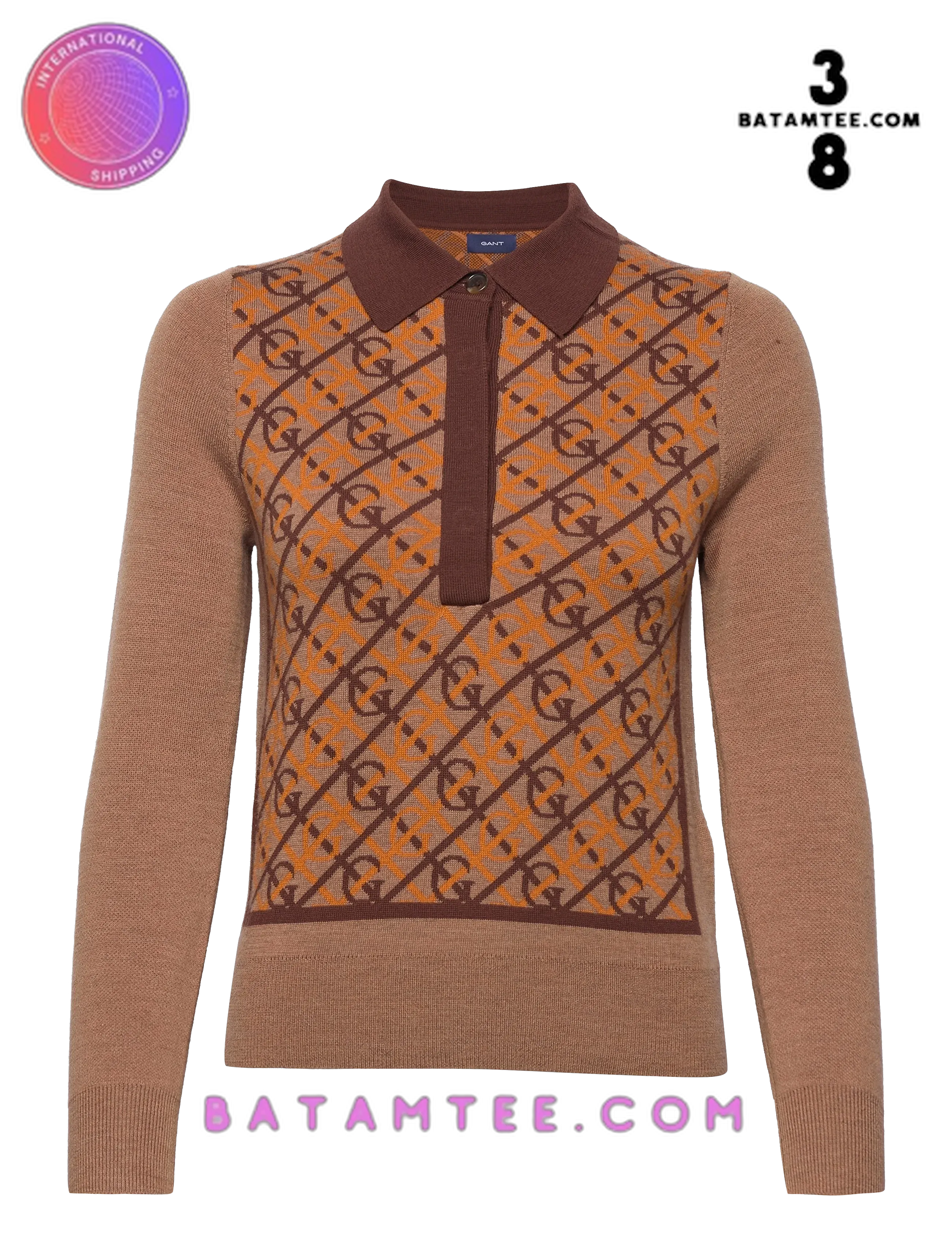 Taylor Swift Gucci Gant Pattern Sweater