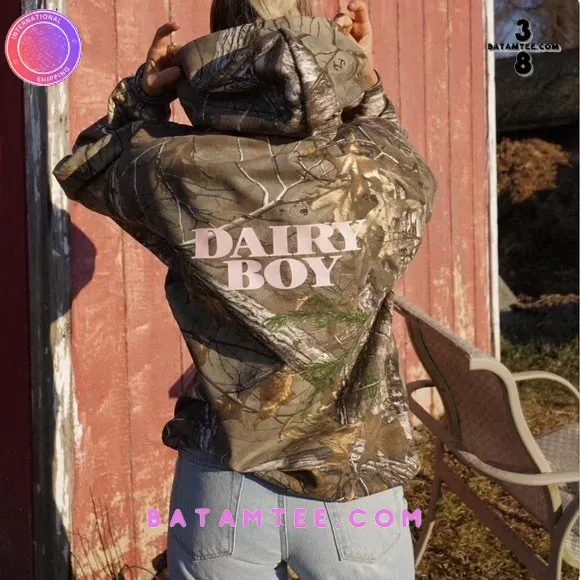 Dairy Boy Camo Hoodie