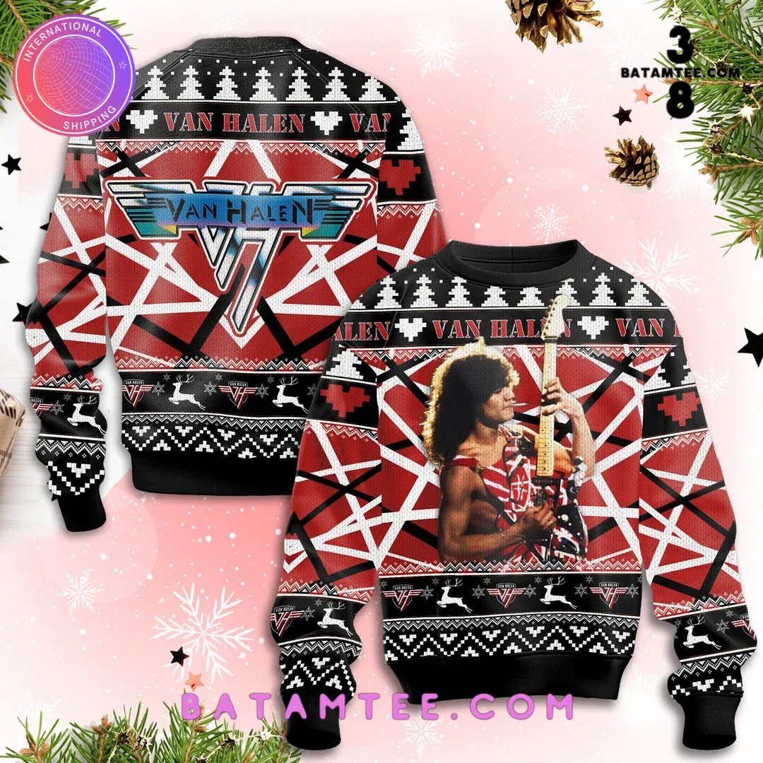 Van Halen Ugly Christmas Sweater