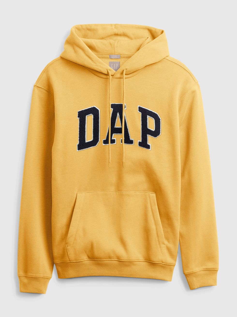 Gap x Dapper Dan Second Drop of "DAP GAP" Yellow Hoodie