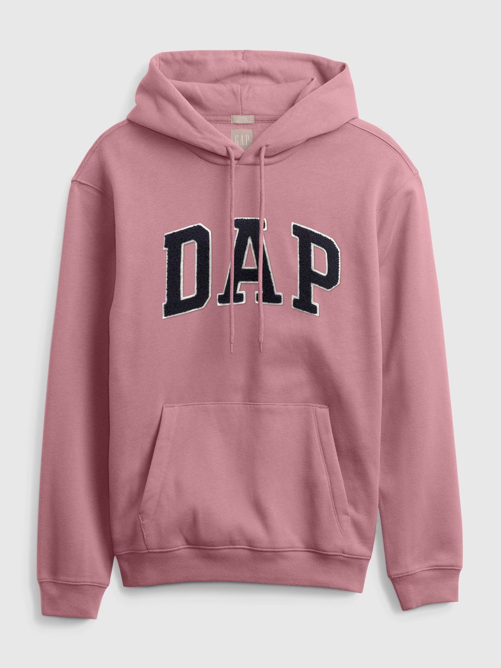 Gap x Dapper Dan Second Drop of "DAP GAP" Pink Hoodie