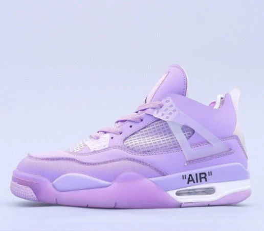 Air Jordan 4 Retro x Off White Lavanda