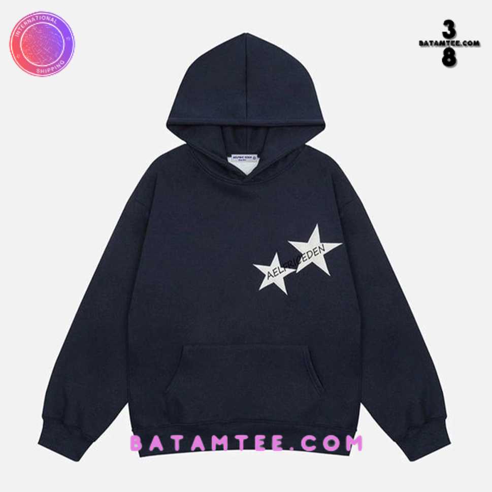 Aelfric Eden Star Hoodie - Navy's Overview - Batamtee Shop - Threads & Totes: Your Style Destination