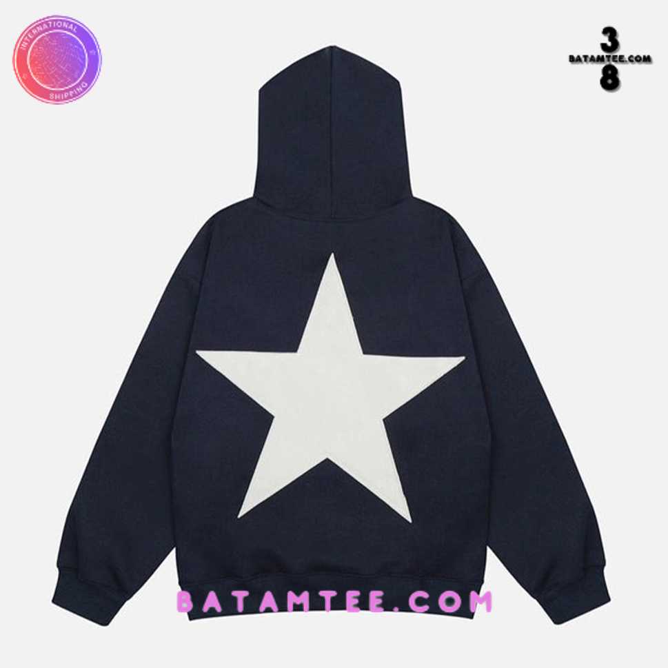 Aelfric Eden Star Hoodie - Navy's Overview - Batamtee Shop - Threads & Totes: Your Style Destination