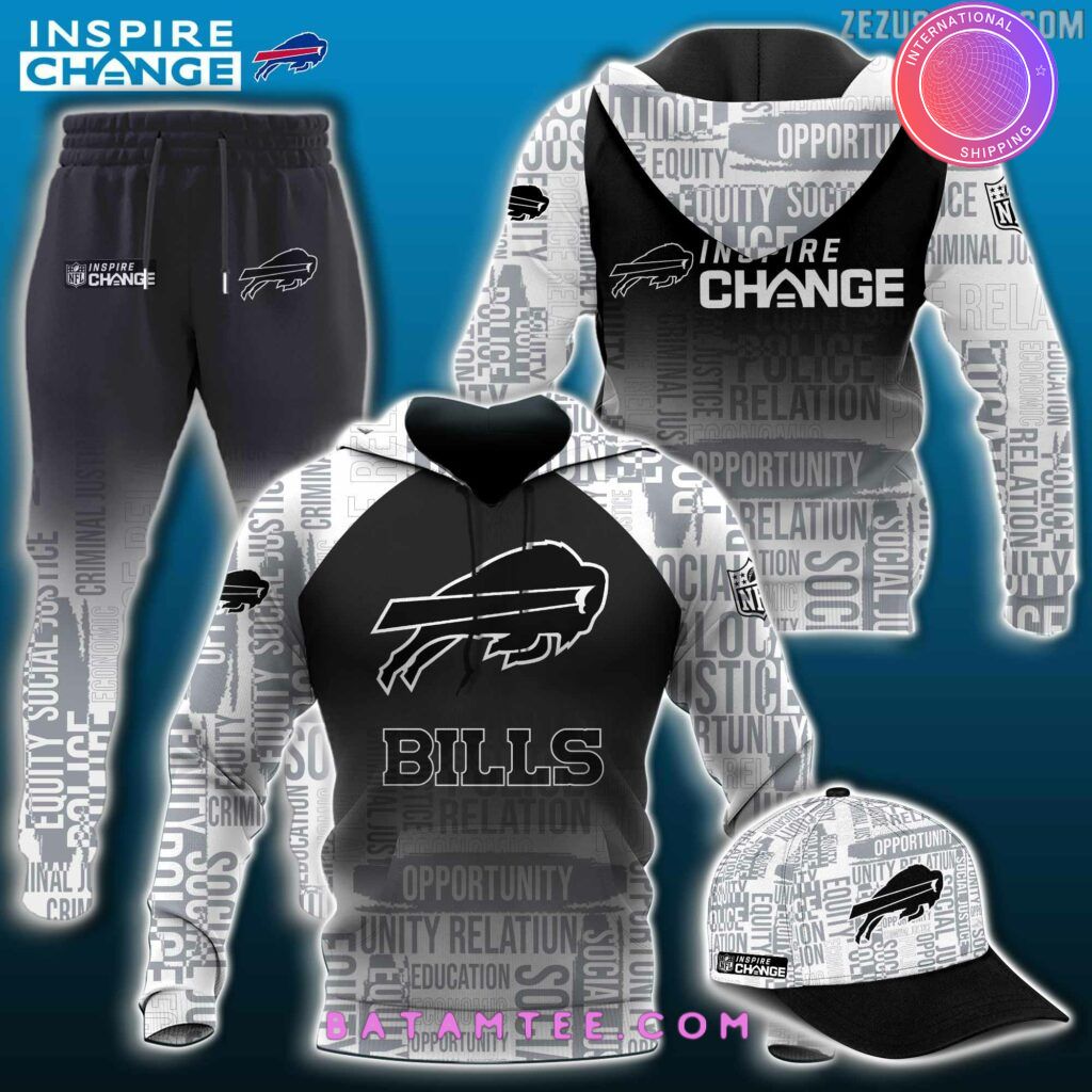 NFL Buffalo Bills Inspire Change Justice Opportunity Equality Freedom Hoodie, Pants, Cap