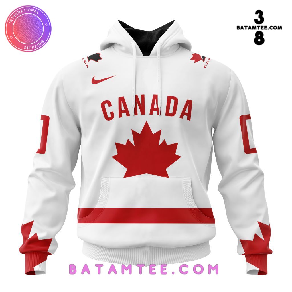 Hockey Canada Personalized Heritage White Hoodie