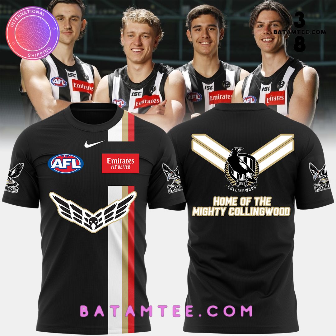 AFL Collingwood Magpies FC 2024 Go Pies Win T-Shirt