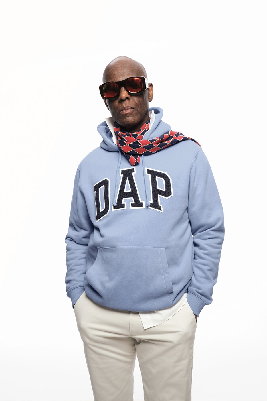 Gap x Dapper Dan Second Drop of DAP GAP Blue Hoodie's Overview - Batamtee Shop - Threads & Totes: Your Style Destination