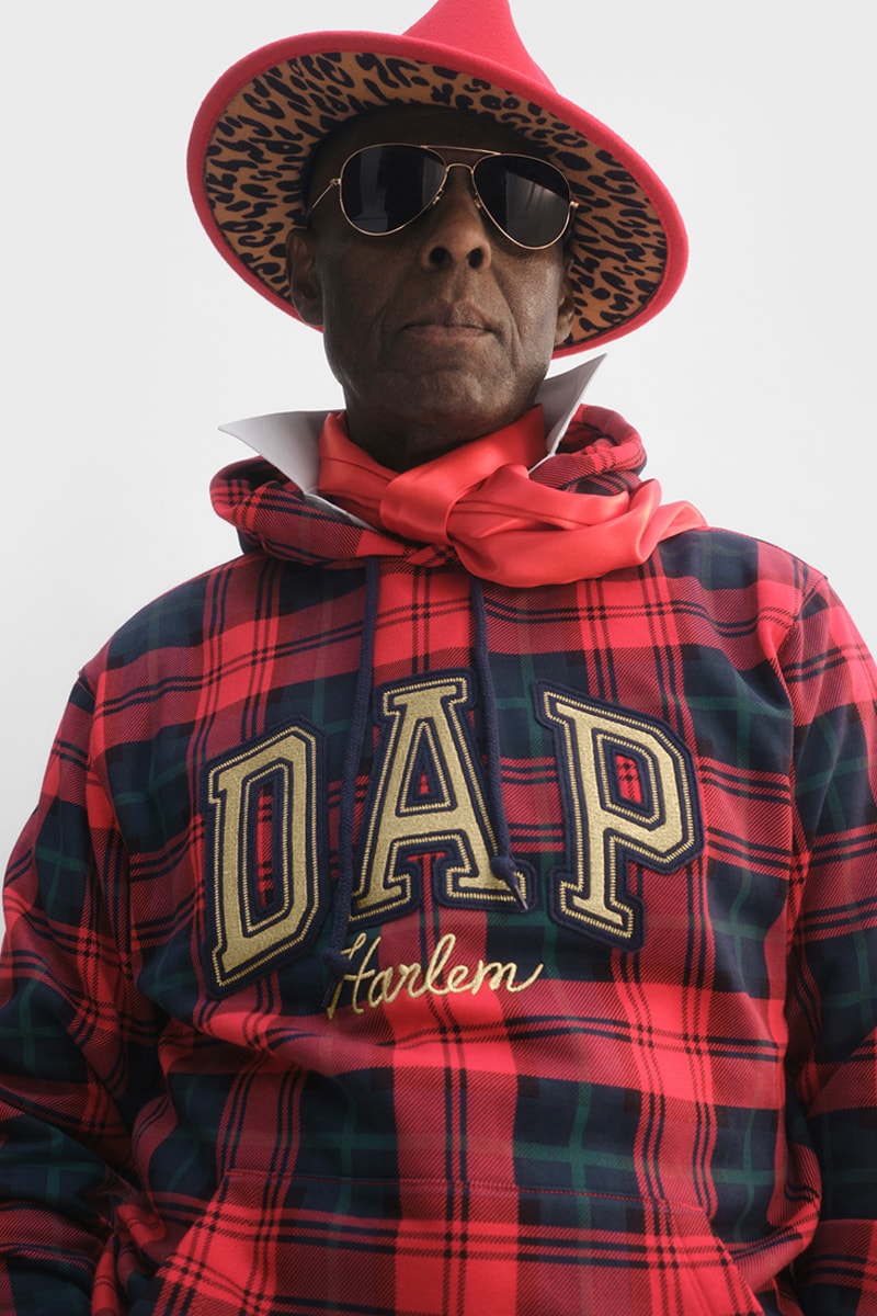 Gap x Dapper Dan "DAP GAP" Harlem Red Arch Logo Hoodie