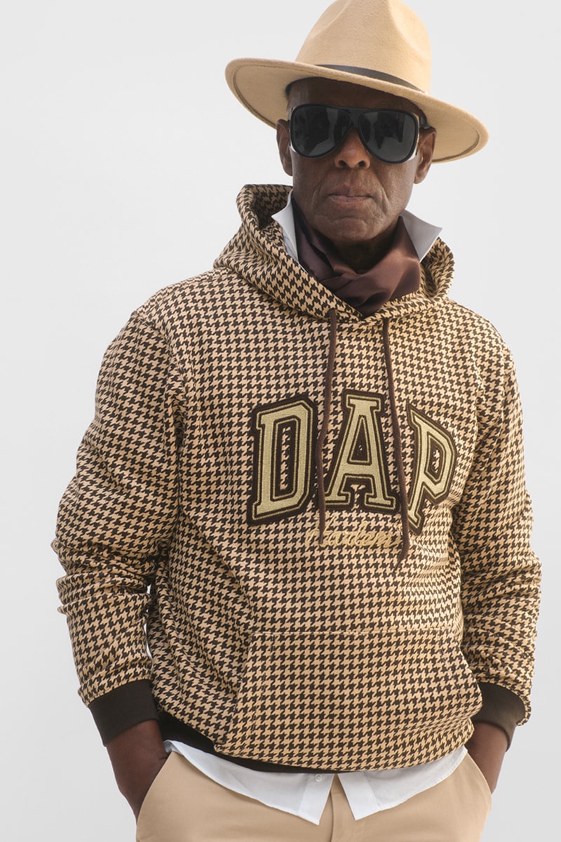 Gap x Dapper Dan "DAP GAP" Harlem Camel Arch Logo Hoodie