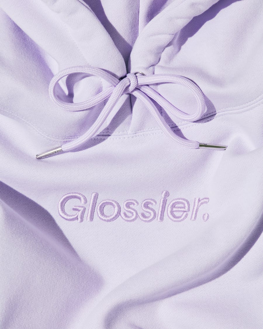 Glossier Sage Lavender Hoodie