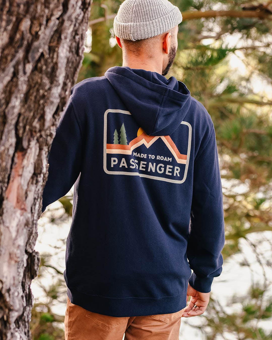 Passenger Made To Roam Navy Hoodie