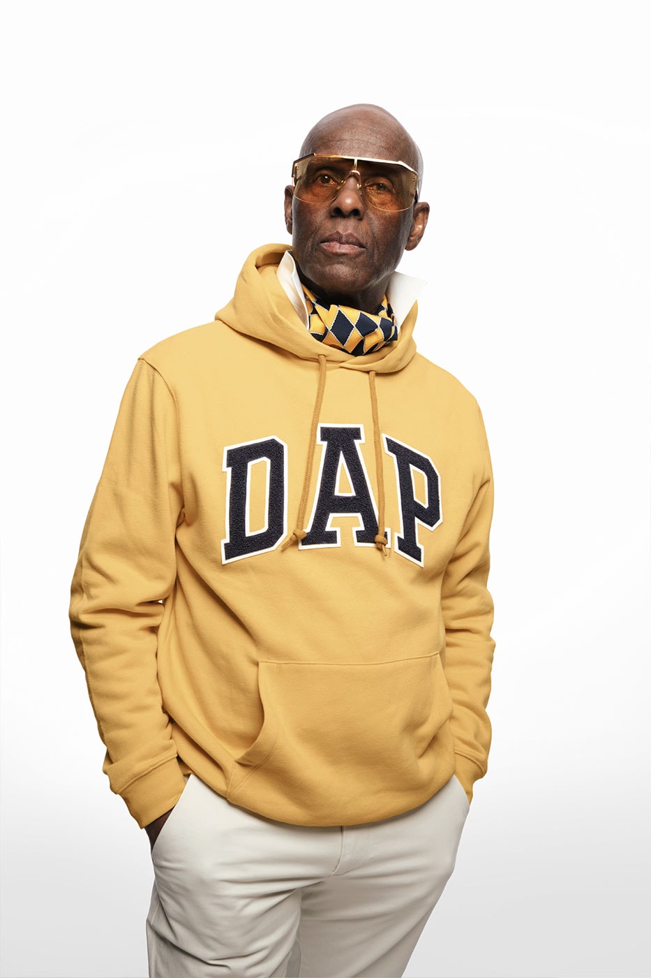 Gap x Dapper Dan Second Drop of "DAP GAP" Yellow Hoodie's Overview - Batamtee Shop - Threads & Totes: Your Style Destination