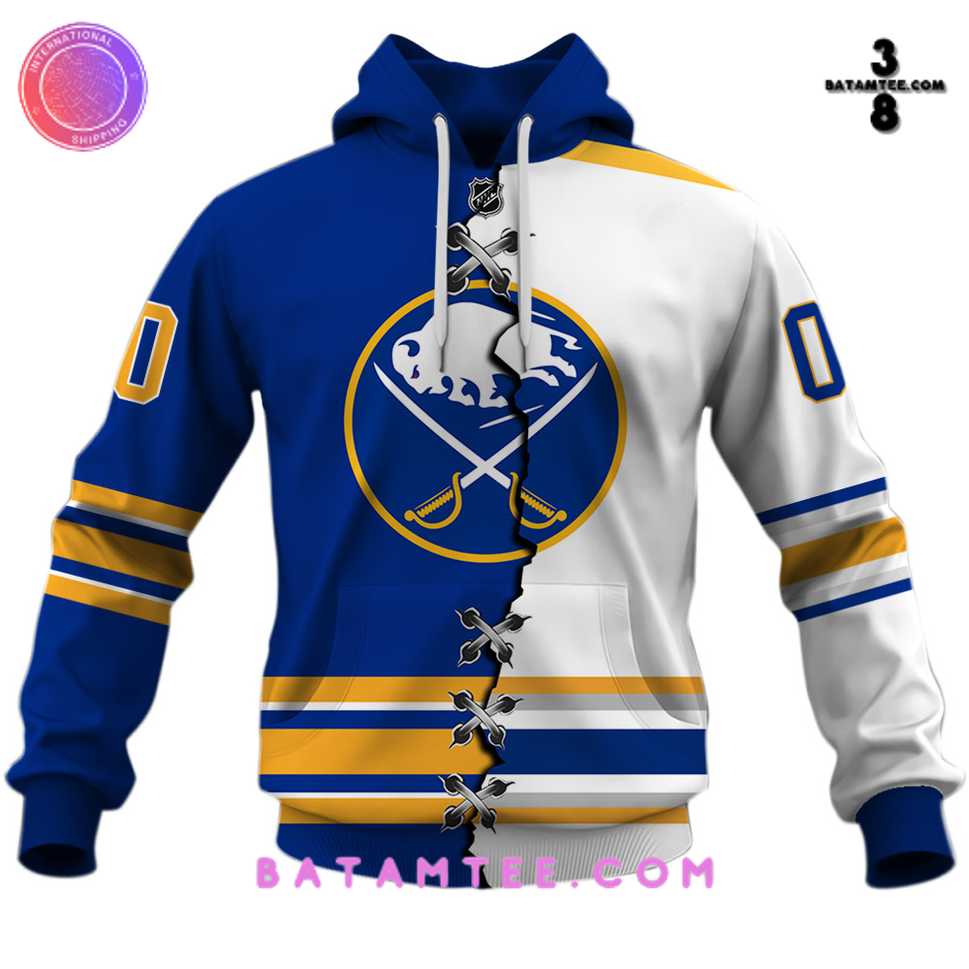 Personalized NHL Buffalo Sabres Mix Jersey Hoodie Special Design