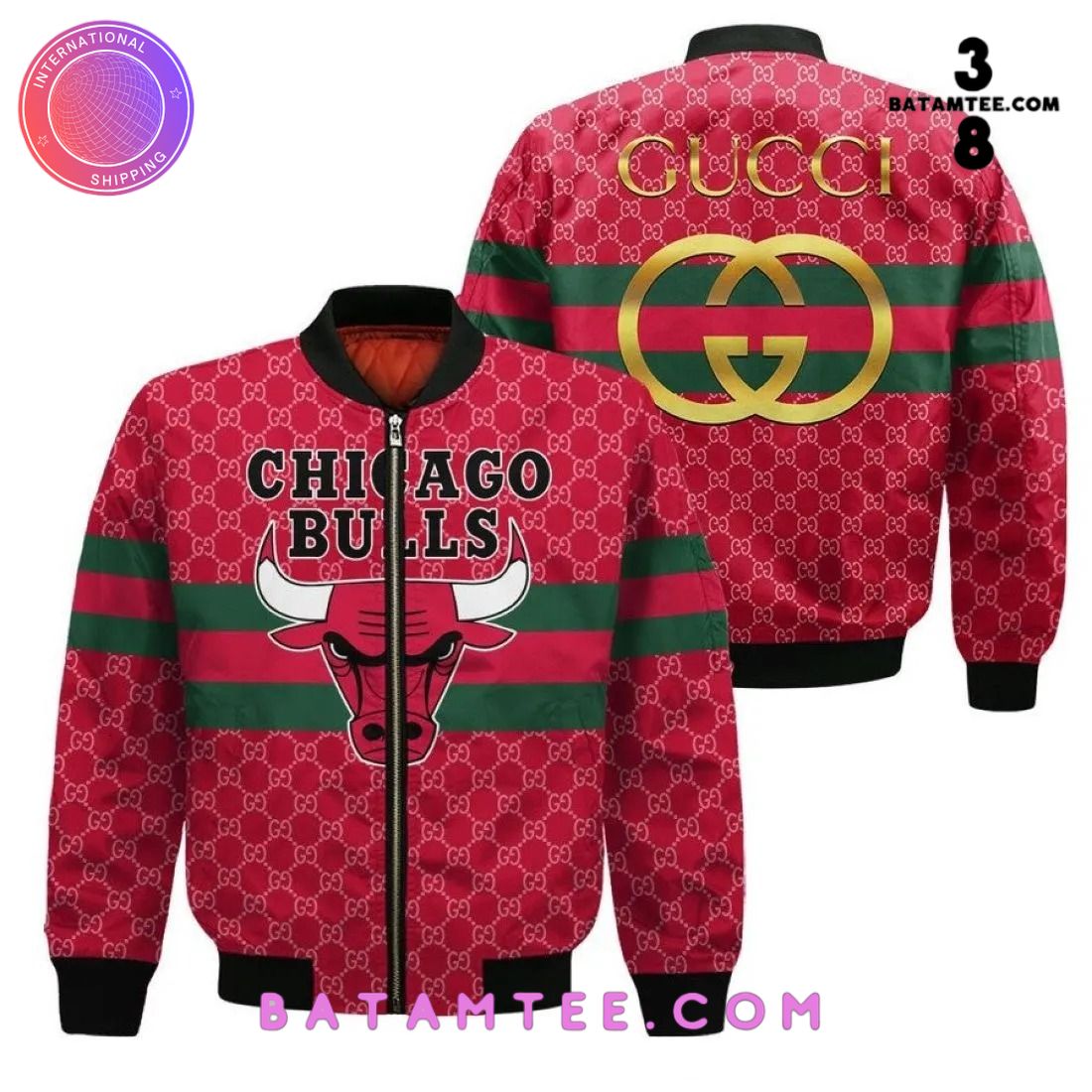 Chicago Bulls x Gucci Luxury Bomber Jacket