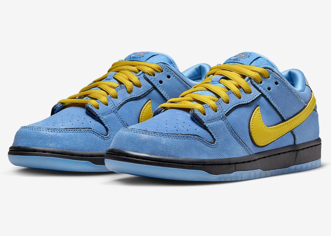 The Powerpuff Girls x Nike SB Dunk Low - Bubbles Blue