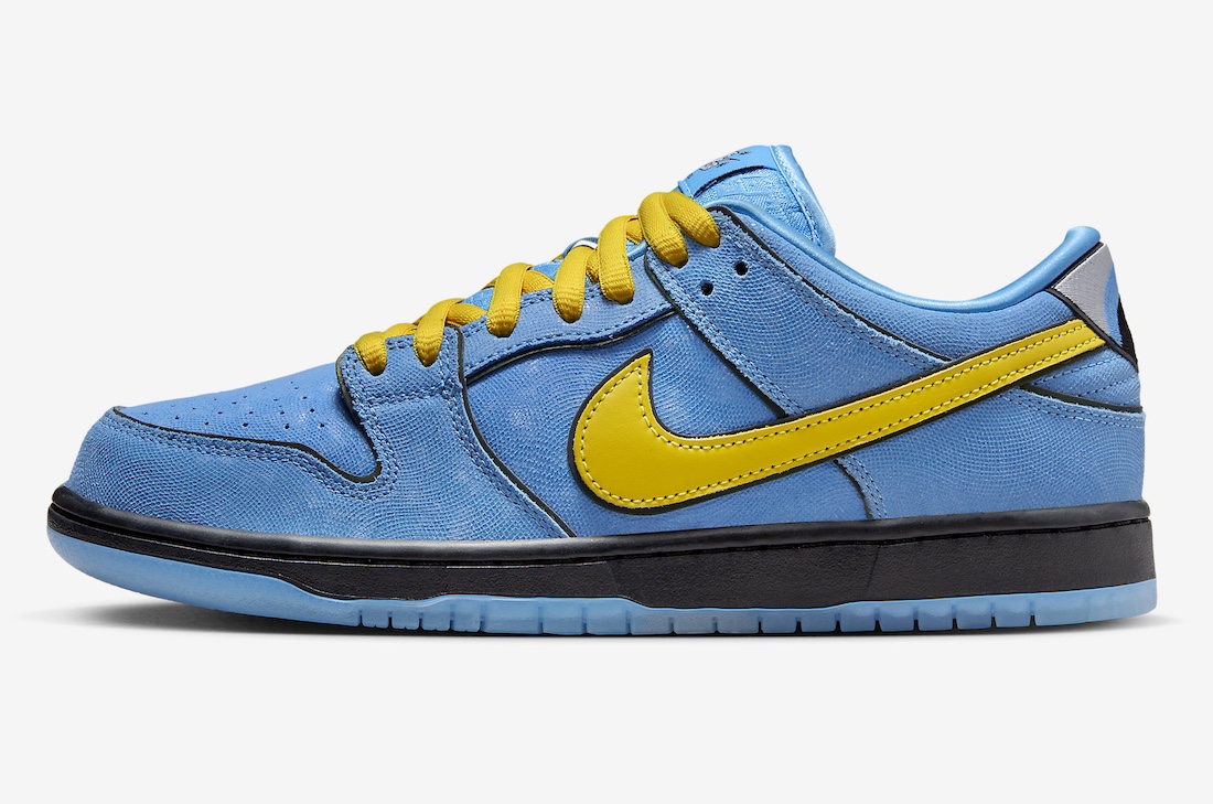 The Powerpuff Girls x Nike SB Dunk Low - Bubbles Blue