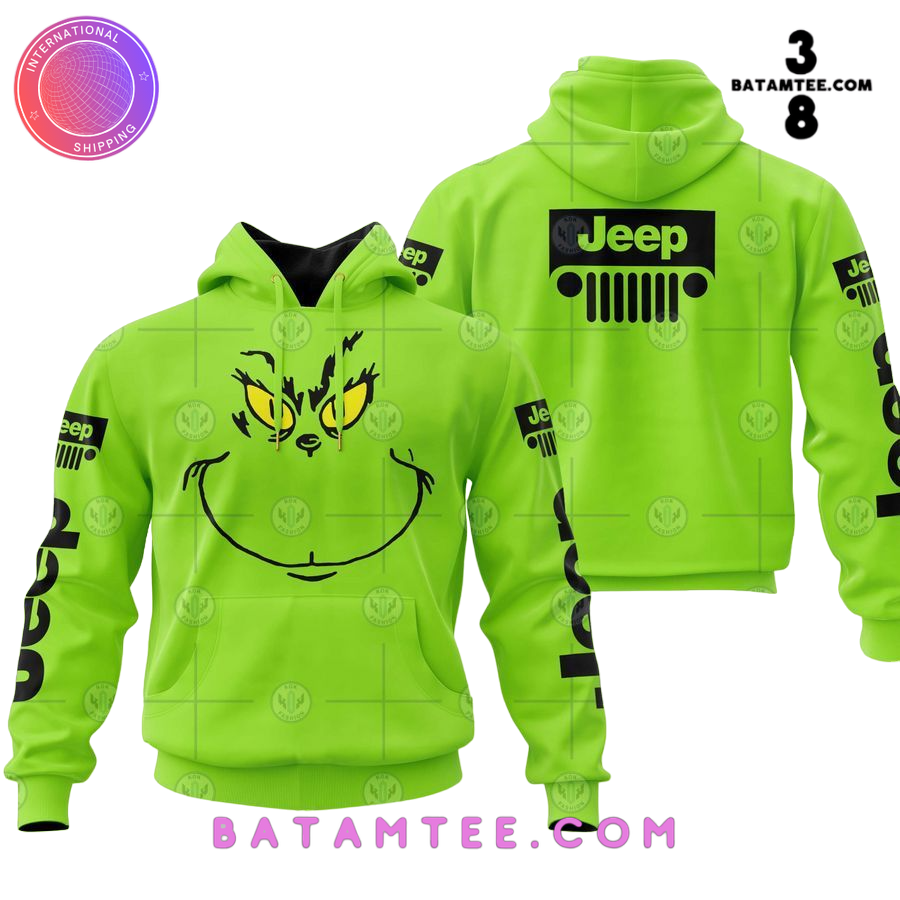 Grinch Jeep Special Design Hoodie