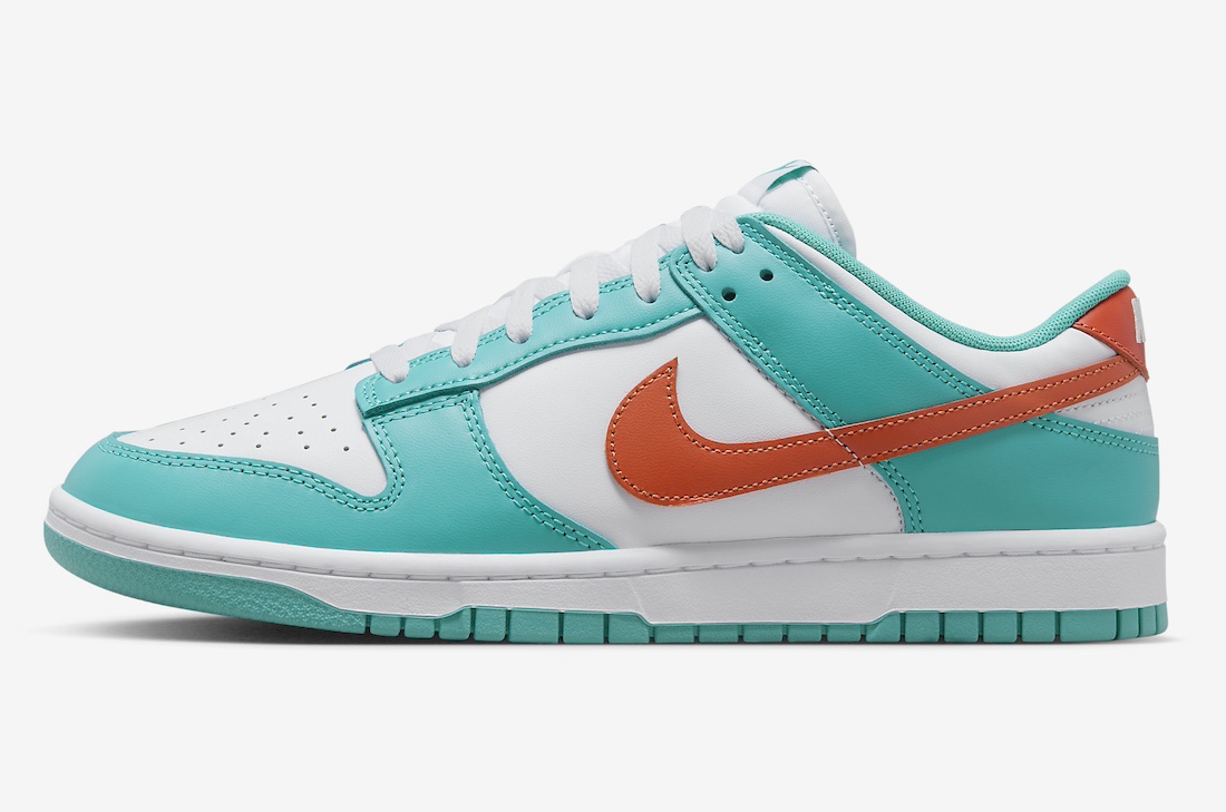 NFL Miami Dolphins Nike Dunk Low