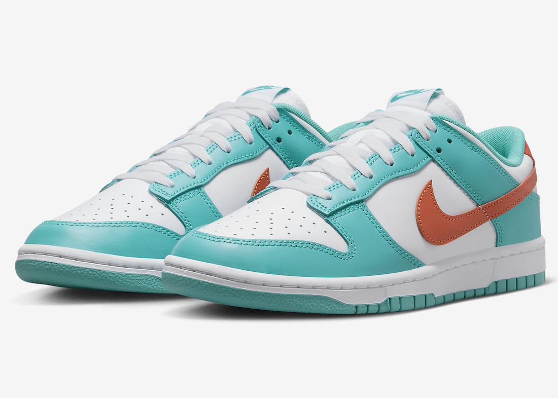 NFL Miami Dolphins Nike Dunk Low