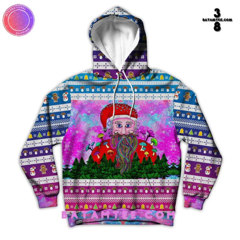 Santa Psychedelic Hoodie