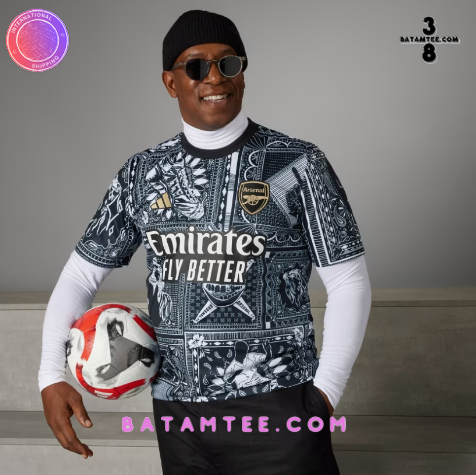 Arsenal FC x Ian Wright Tribute T-Shirt