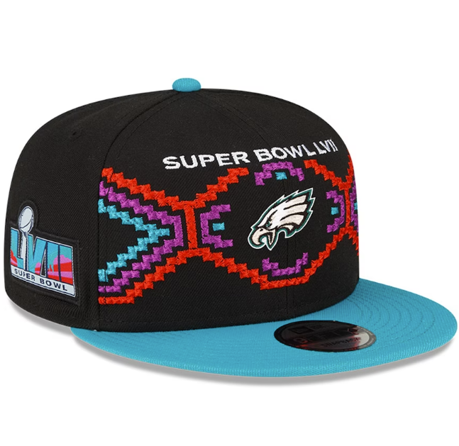 Philadelphia Eagles Super Bowl LVII Tarmac Snapback Adjustable Hat