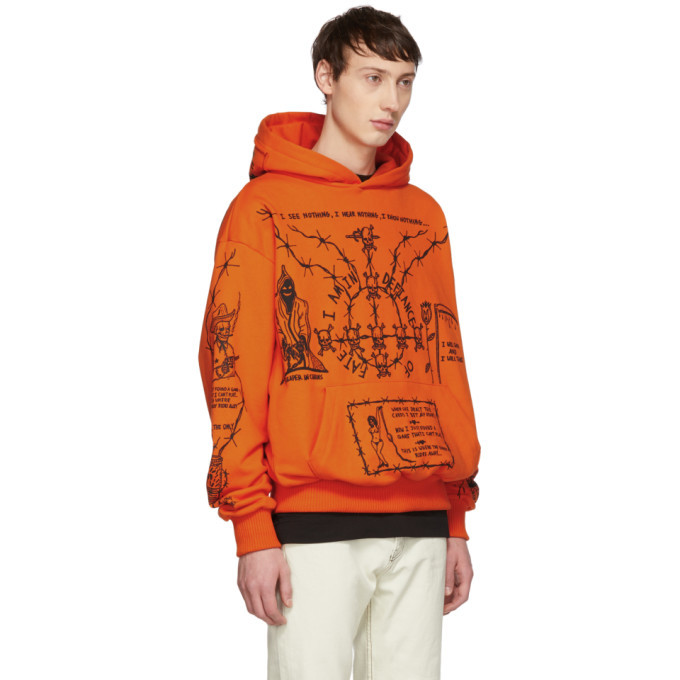 Warren Lotas Orange Sabata Hoodie's Overview - Batamtee Shop - Threads & Totes: Your Style Destination