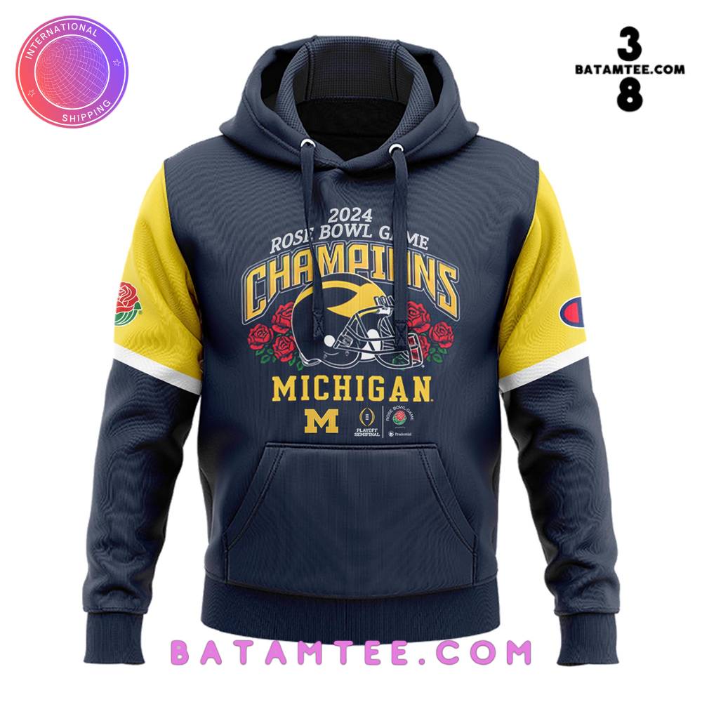 Michigan Wolverines Football 2024 Rose Ball Game Bound National Championship Hoodie, Pants, Cap's Overview - Batamtee Shop - Threads & Totes: Your Style Destination